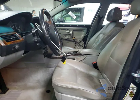 2008 BMW 528 I из США, поврежденный, VIN WBANU53578C112350